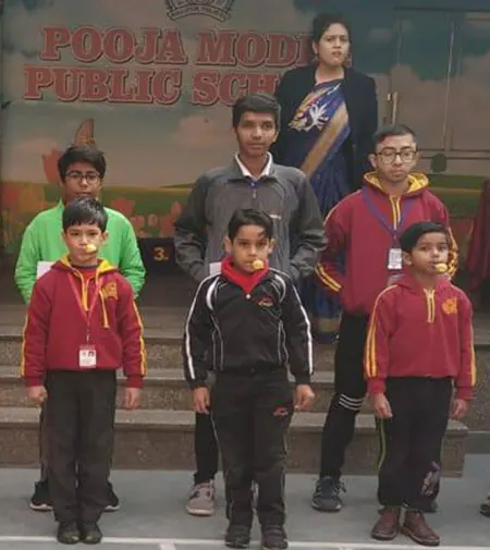 Middle Wing students